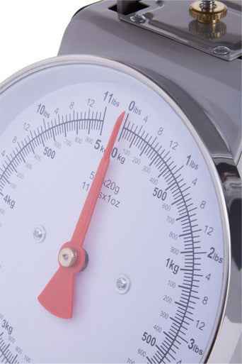 Olivier 5Kg Grey Retro Kitchen Scale