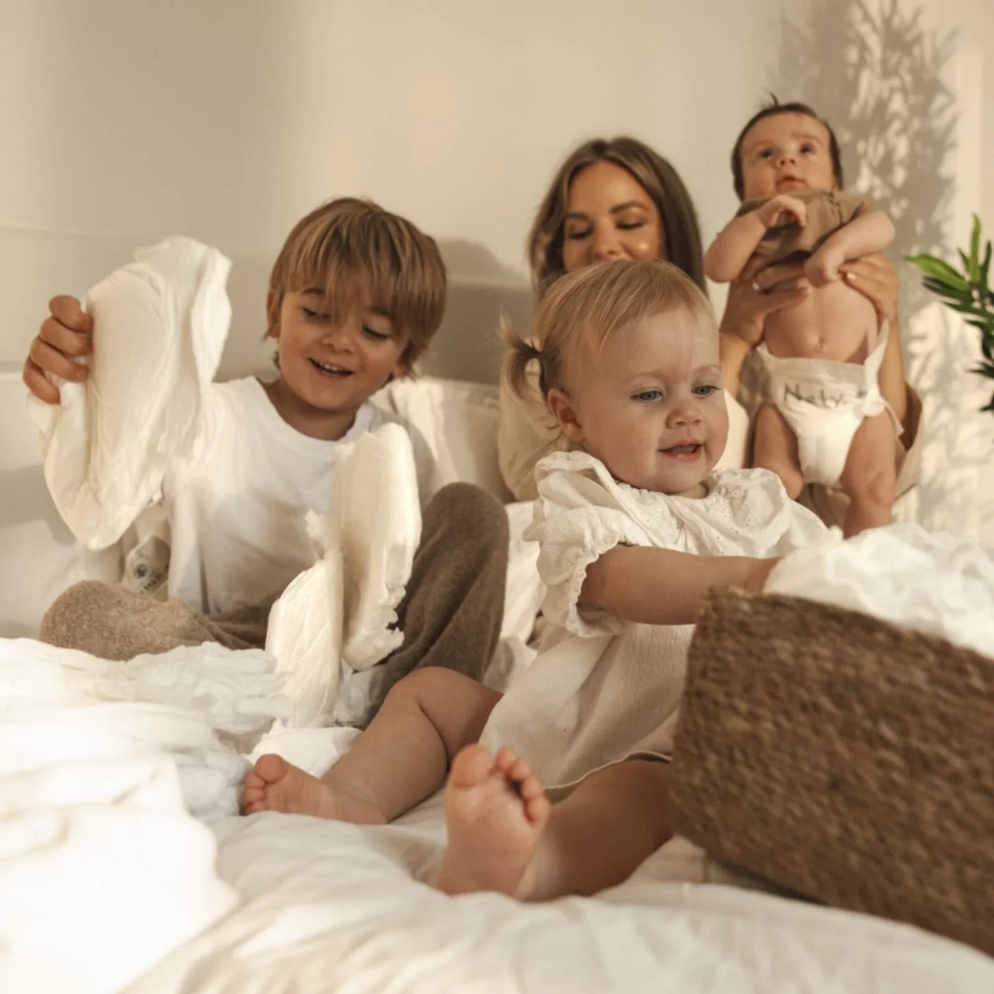 Naty Bamboo Viscose Baby Nappies Size 4 - 24 nappies