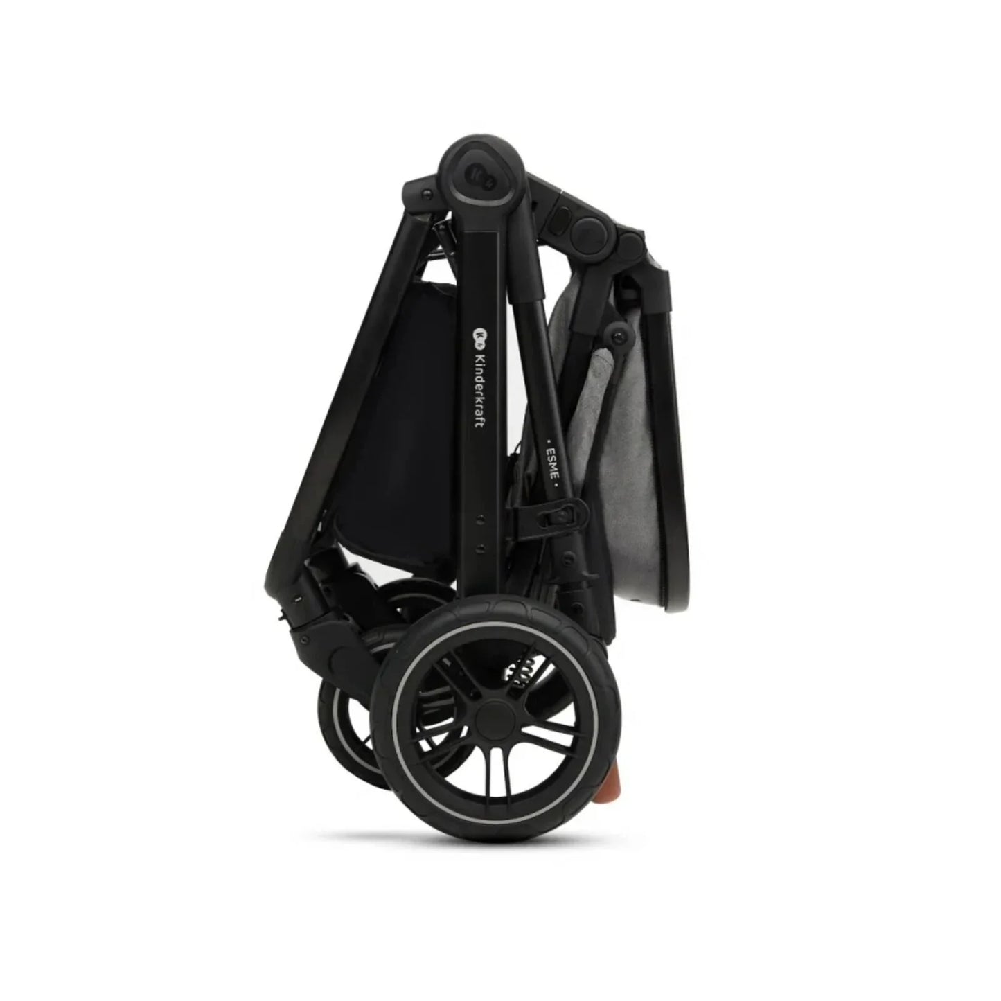 Kinderkraft Esme Pro 3-in-1 Travel System with Mink Pro Car Seat - Moonlight Grey