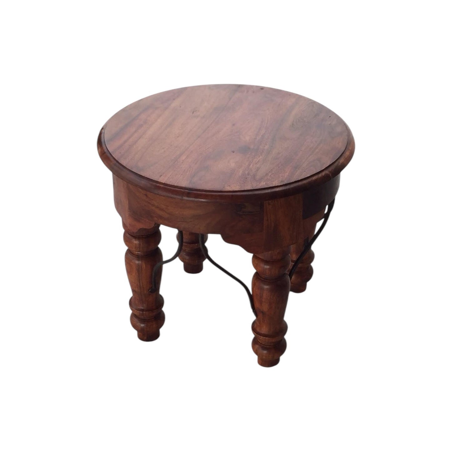 60CM WOODEN ROUND TABLE