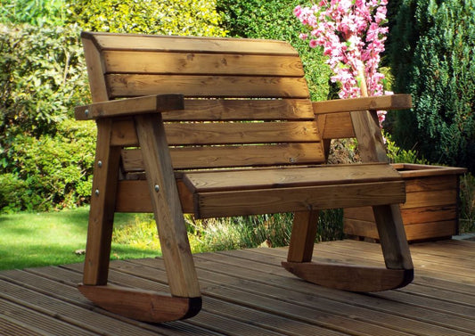 Charles Taylor Trading Little Fellas Bench Rocker  Brown