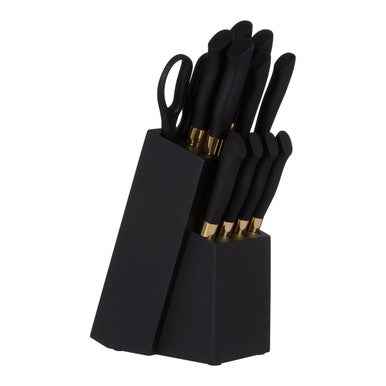 Corsico 11 Pc Gold Fringed Knife Set