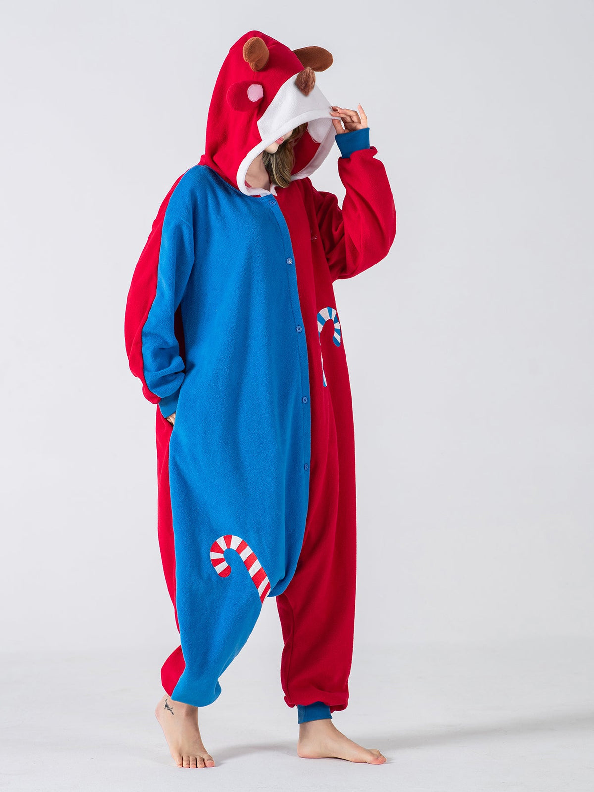RONGTAI Damen Rt-a001-3 Weihnachts-Einteiler