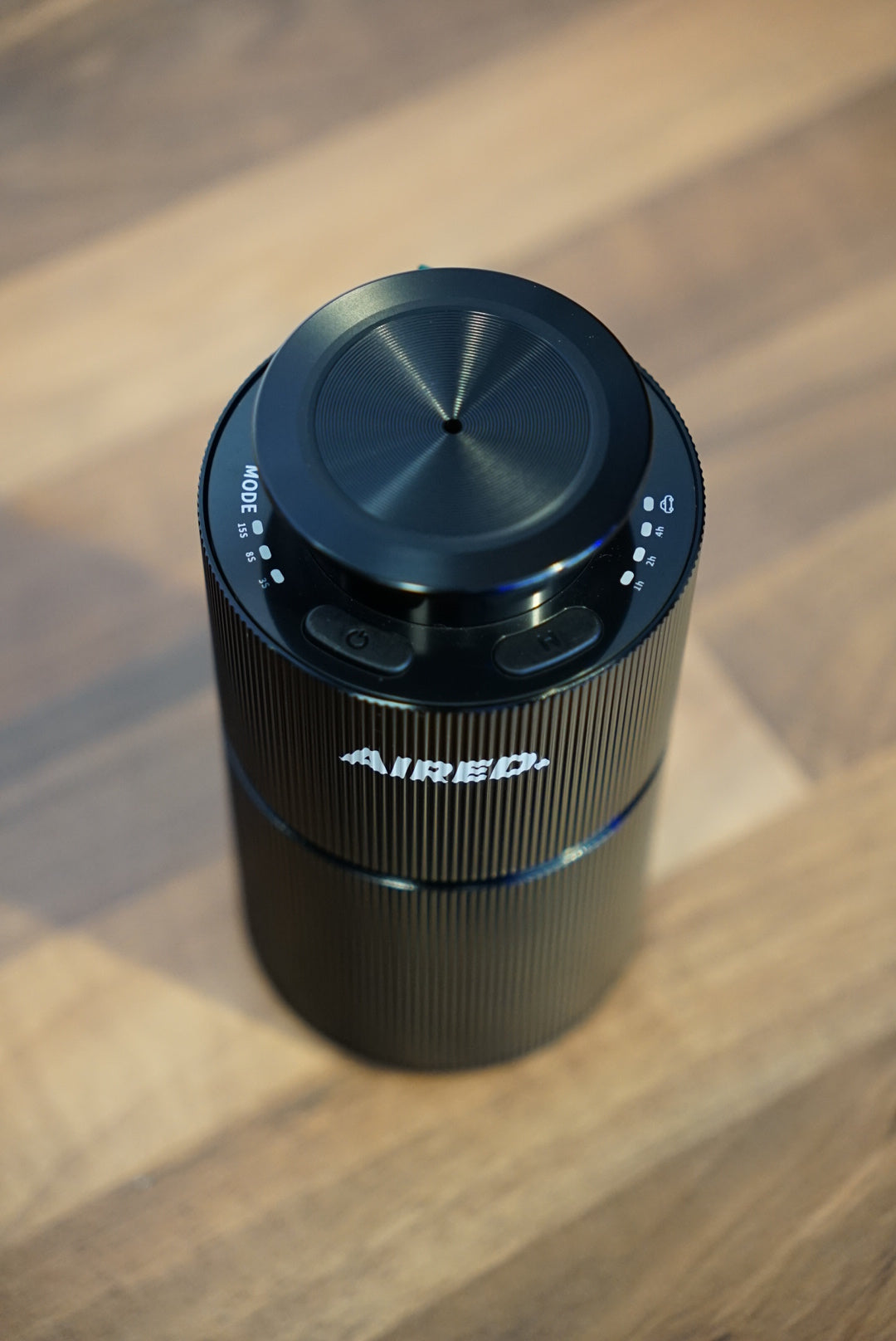 Aura In-Car / Home Mini Luxury Electronic Rechargeable Essential Oils Diffuser By AIRED. (BLACK)
