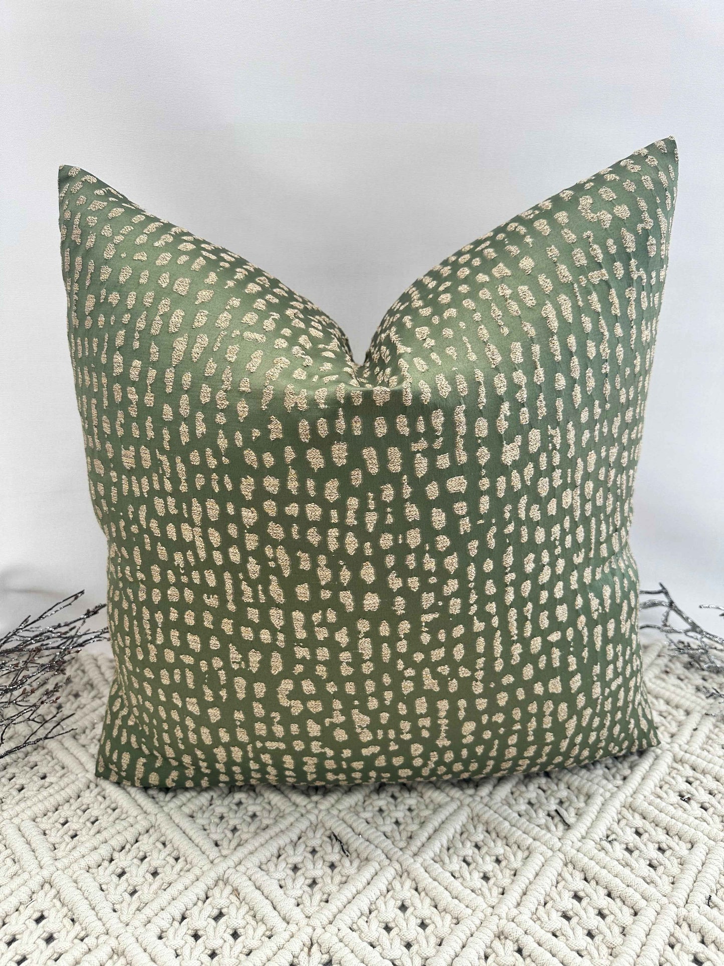The Couture Cushion - The Olive Natale - Style No. 193