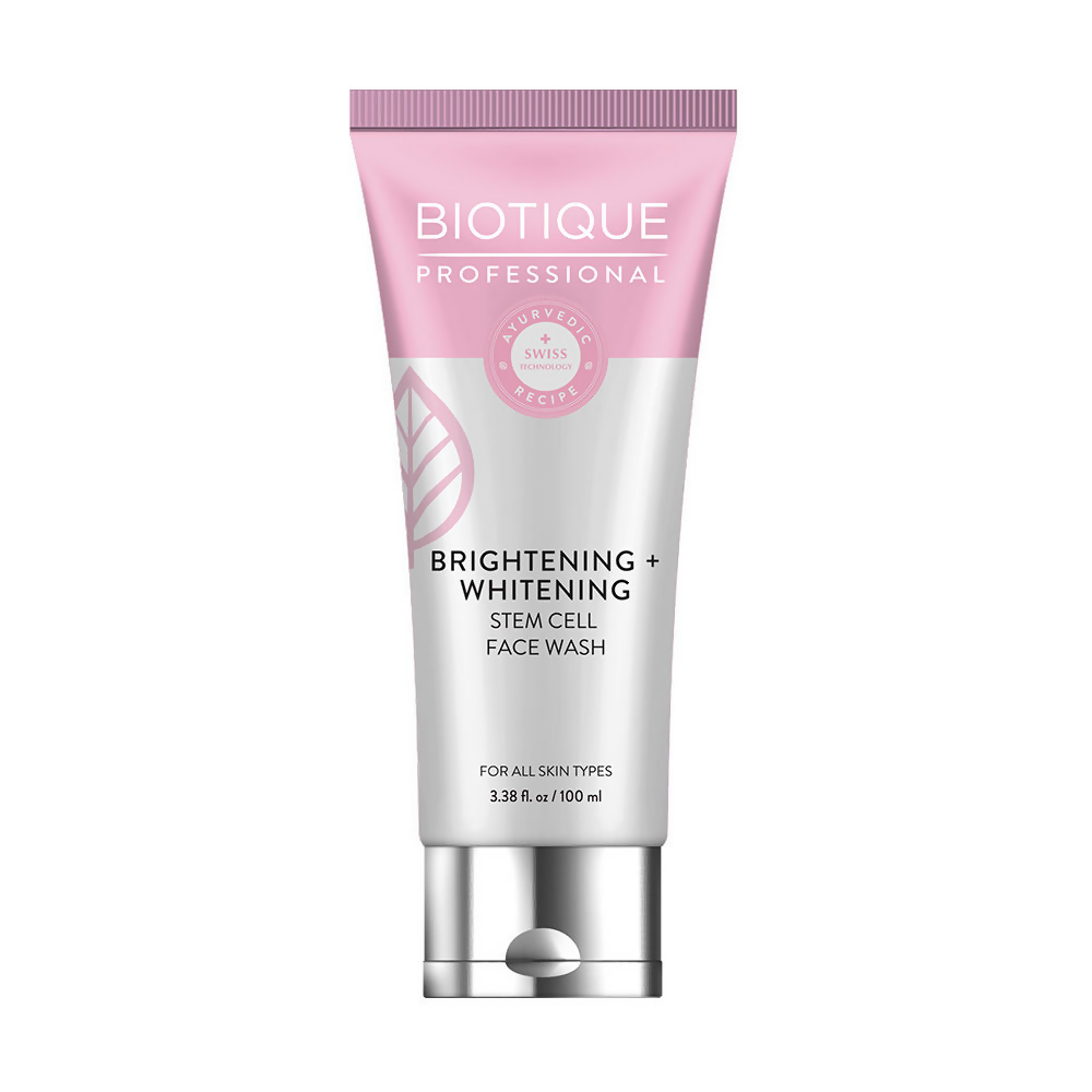Biotique Professional Brightening + Whitening Stem Cell Face Wash