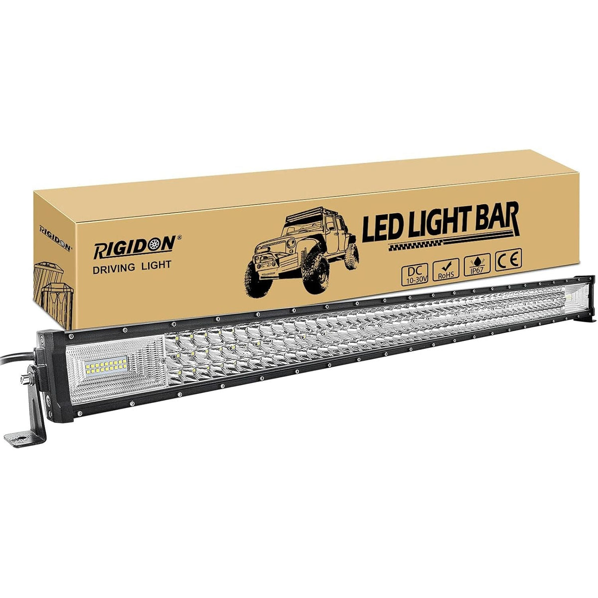 RIGIDON 42'' Slim LED Light Bar 540W - 12V/24V Off-Road Combo Beam, Waterproof