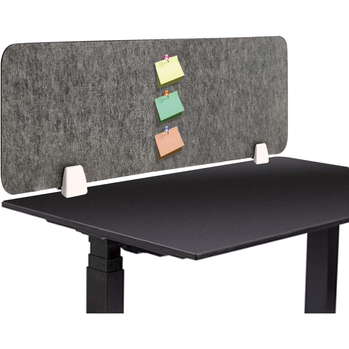 Acoustic Desk Divider 40x12 Inch Clamp On Noise Reducing Privacy Panel Nisorpa