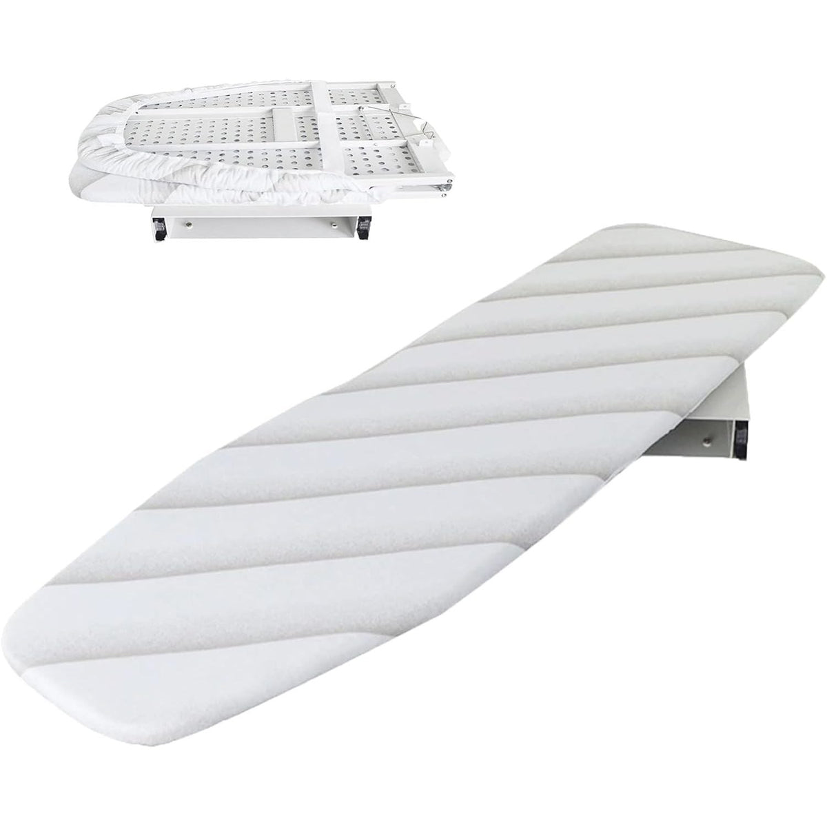 Pull Out Ironing Board 180 Rotatable Drawer Fold Away Table 95x30cm Nisorpa