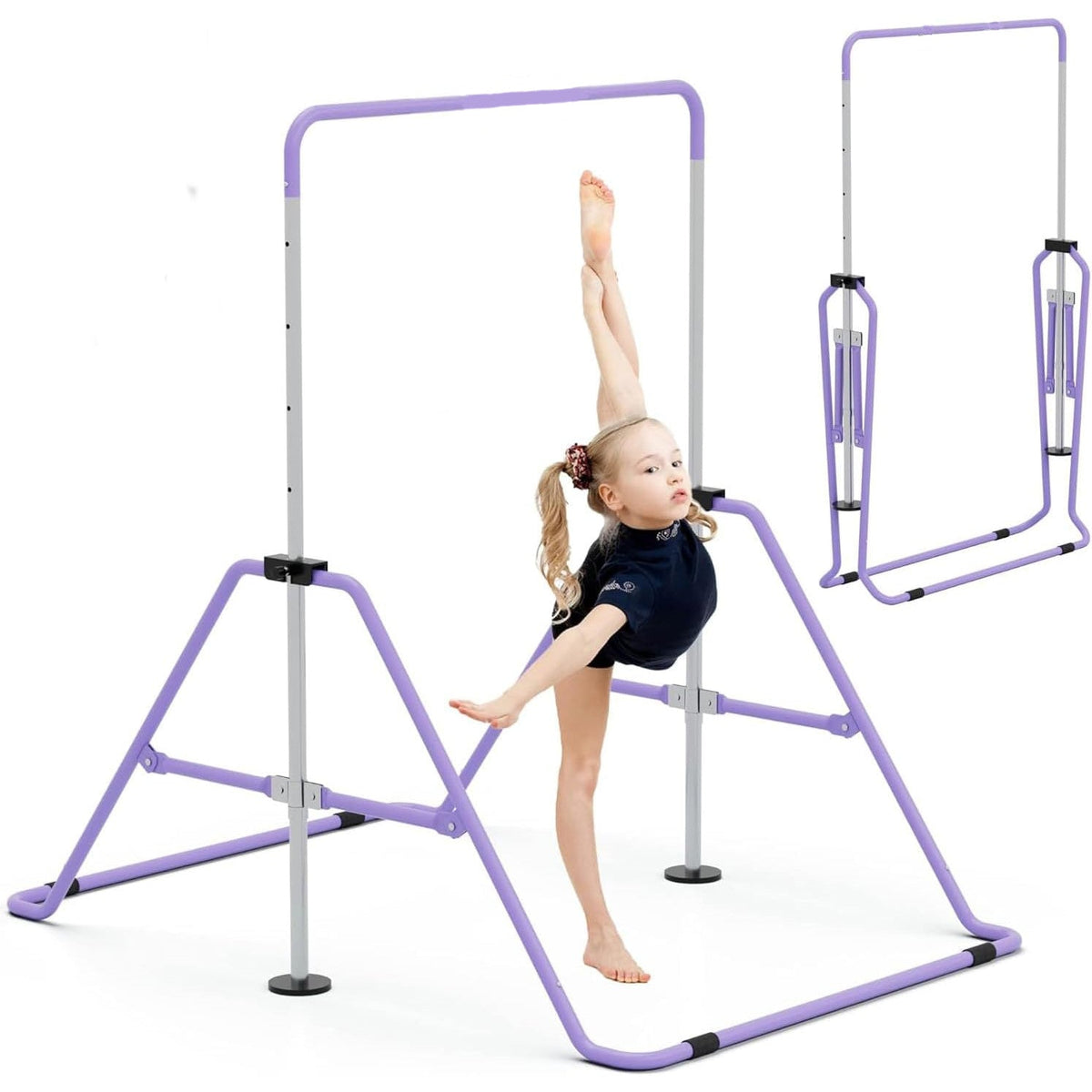 Adjustable Junior Kip Bar Gymnastics Training Equipment for Home GYMMAGE