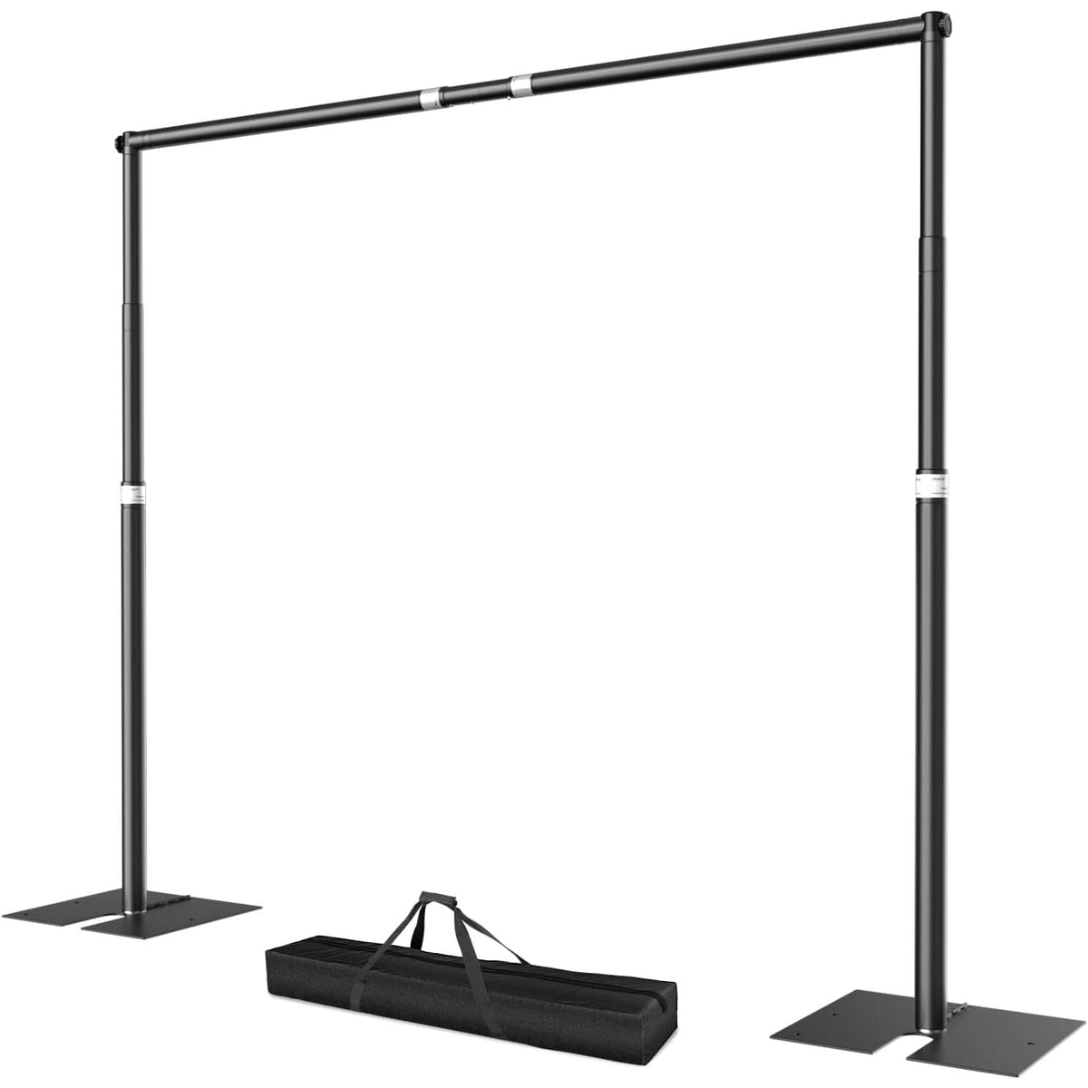 EMART 10x10ft Heavy Duty Backdrop Stand Kit – Adjustable Frame for Events