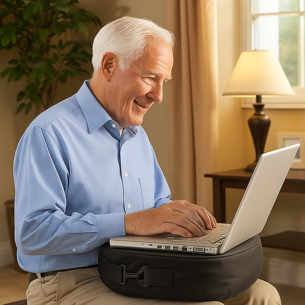 2 in 1 Laptop Bag & Desk