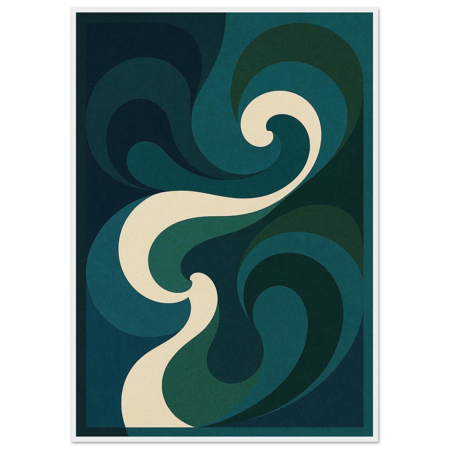 Abstract Awaken - Premium Matte Paper Wooden Framed Poster