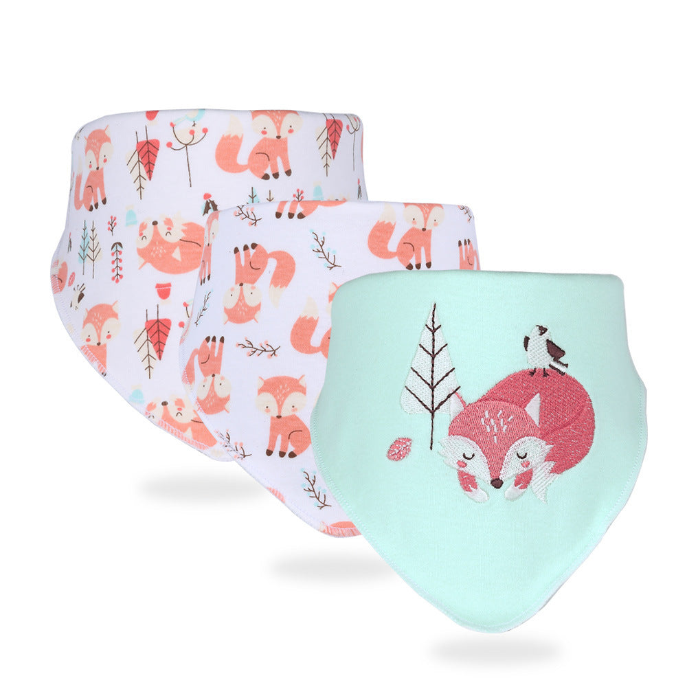 Babaro Cotton Baby Bib Towel - Absorbent Drool Cloth for Feeding