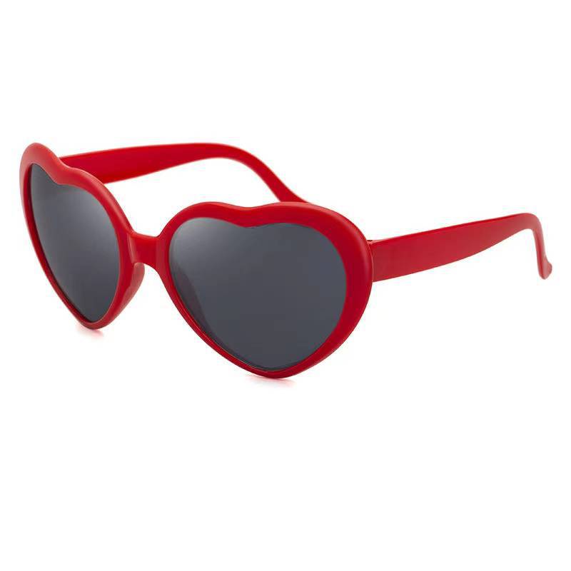 Black Technology Online Red Valentine's Day Gift Same Love Light Effect Glasses Sunglasses Creative Glasses