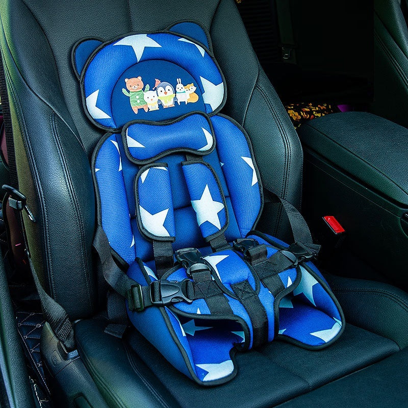 WeeBam Portable Car Seat Booster & High Chair - Washable Cover