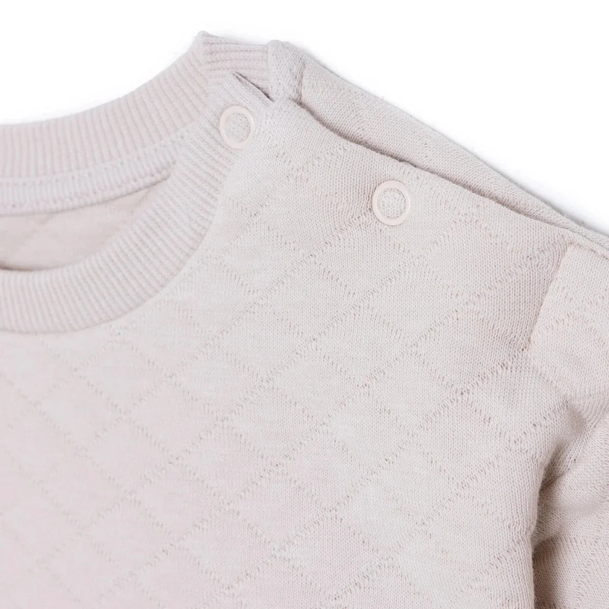 HelloBaby Quilted Texture Baby Sweatshirt & Leggings Set (1-3 to 12 Months)