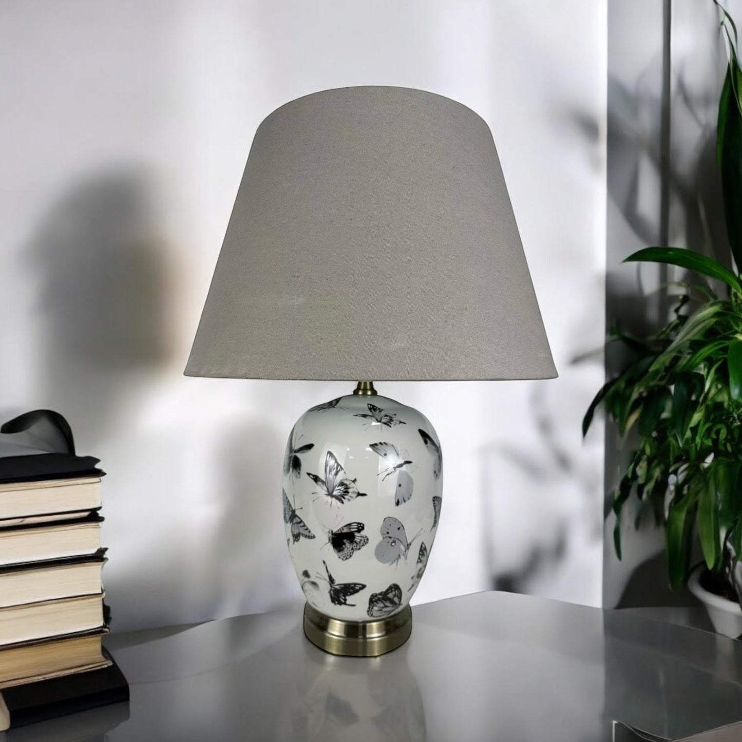 41CM LAMP AND SHADE