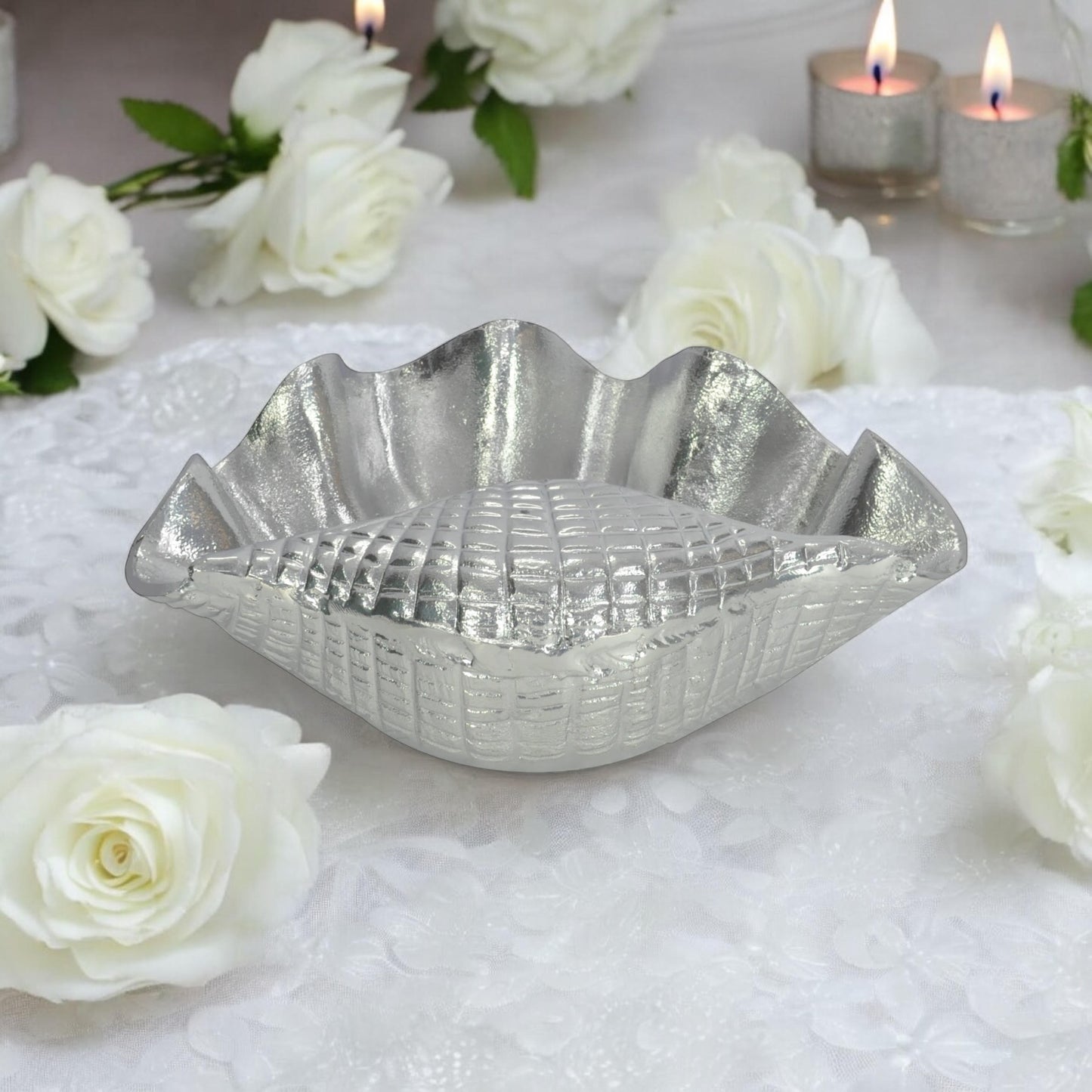 46CM NICKEL PLATED WINE COOLER