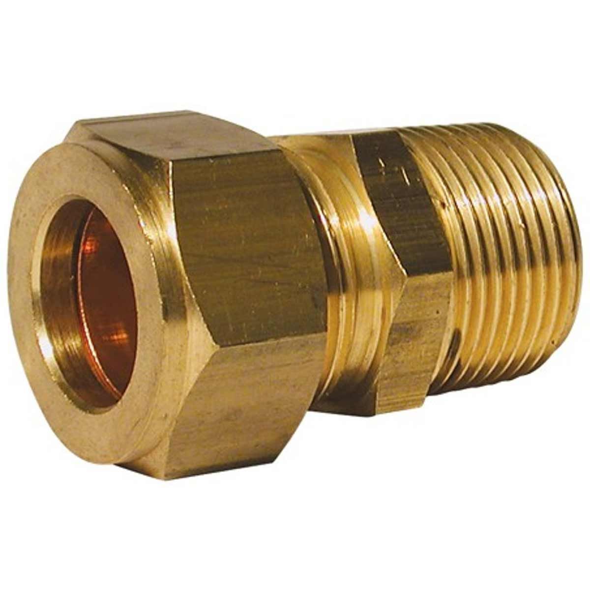 AG Male Compression Coupling (1/8" BSP Taper to 5/16" Compression) 1-14095