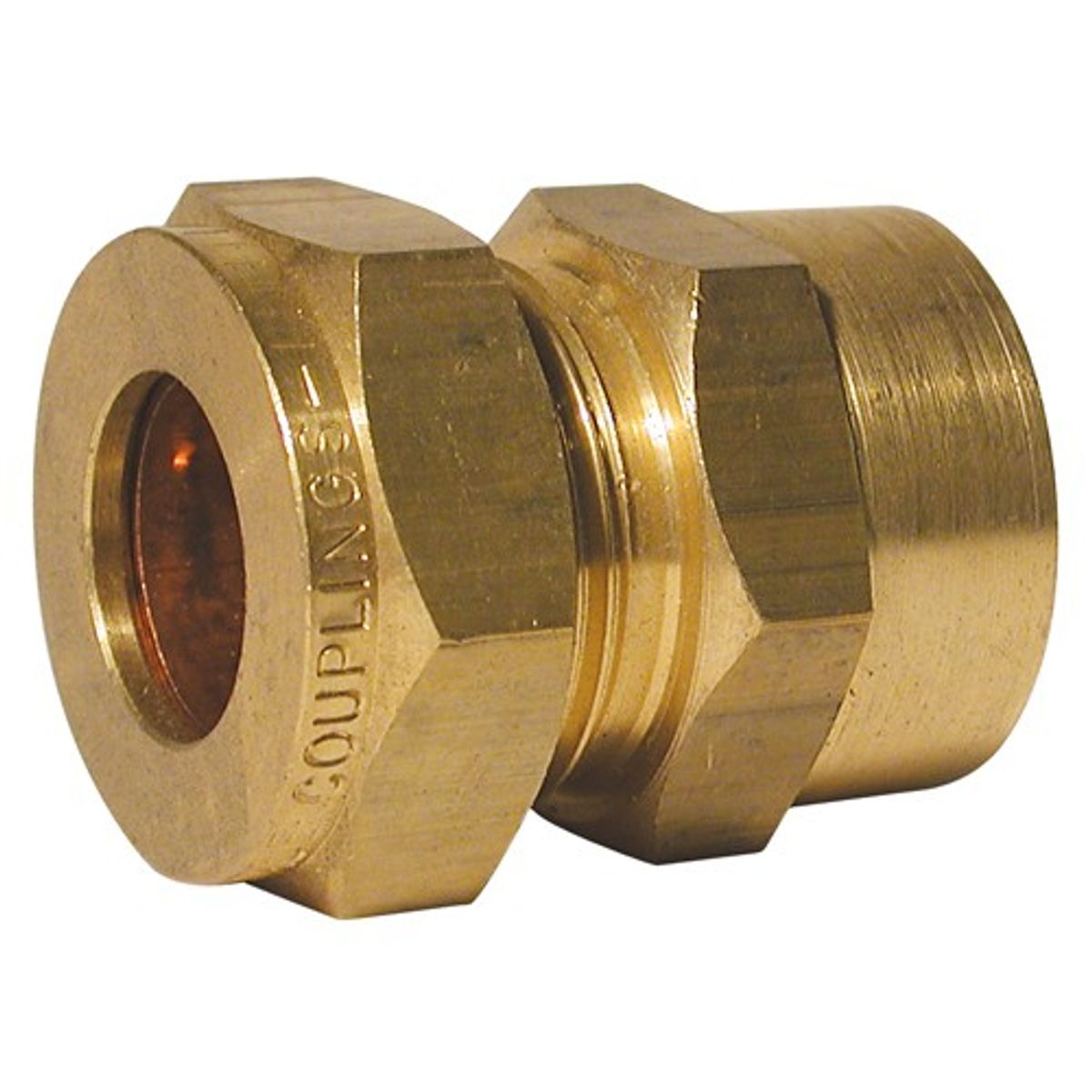 AG Female Compression Coupling (1/8" BSP to 1/8" Compression) 1-17000