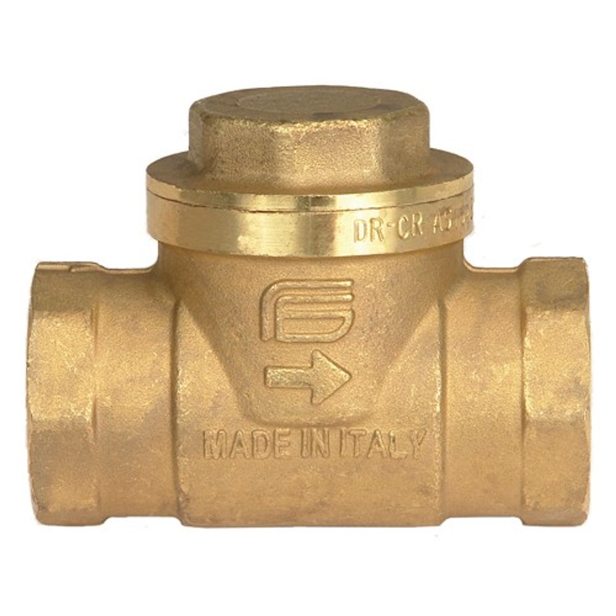 AG DZR Brass Inline Swing Check Valve (Female / 3/4" BSP) 1-17352