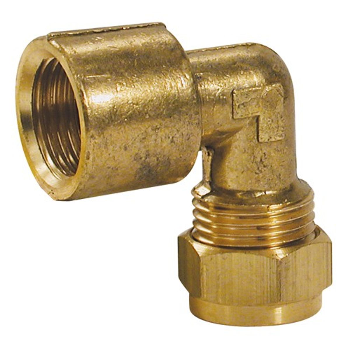 AG Compression Stud Elbow (1/2" BSP Female to 1/2" Compression) 1-18400
