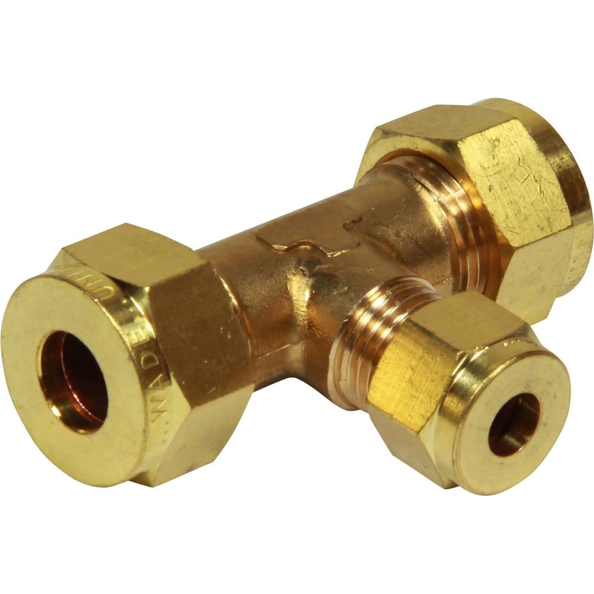 AG Compression Tee Piece (1/4" x 3/8" x 3/8") 1-18970