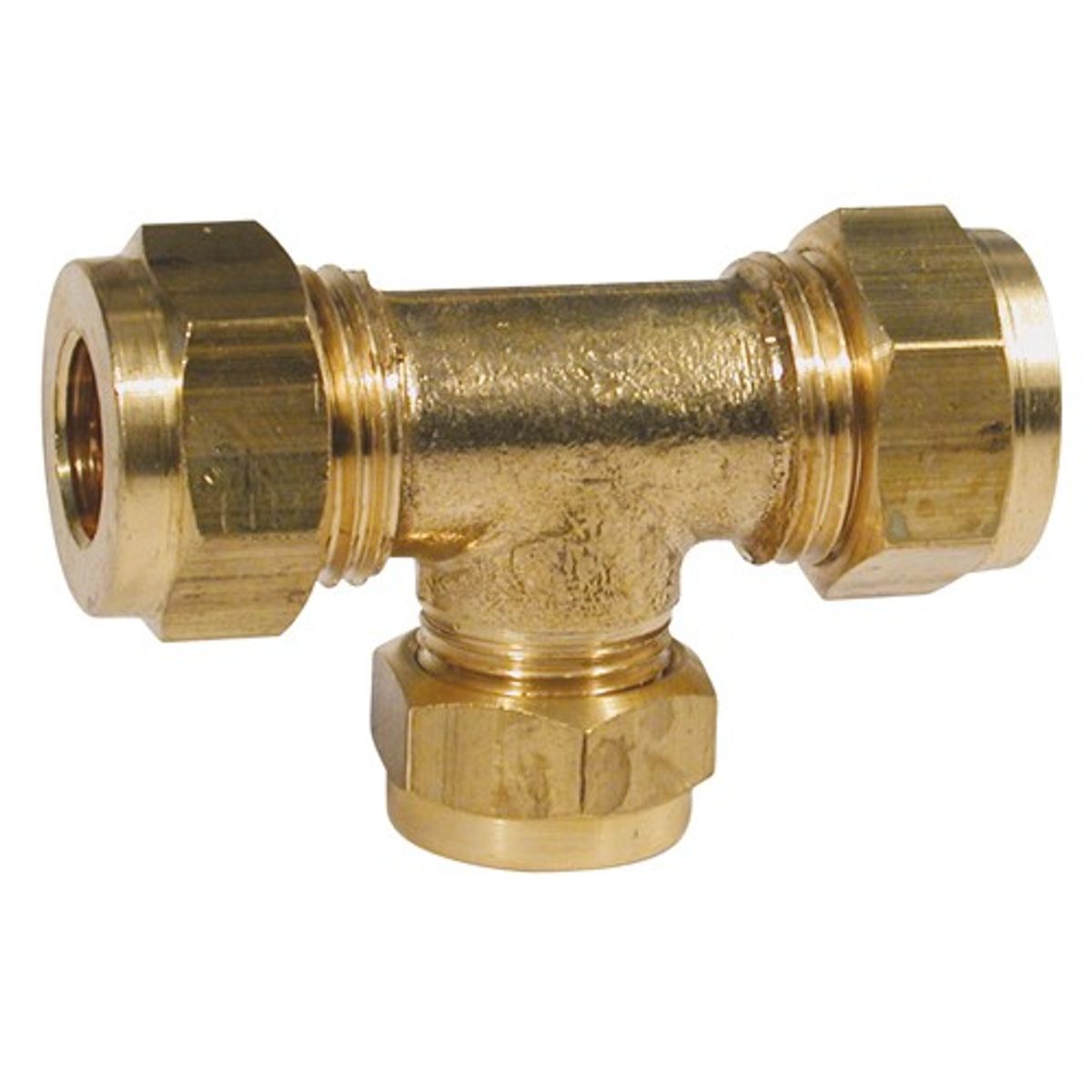 AG Compression Tee Piece (3/8" x 3/8" x 1/2") 1-18972