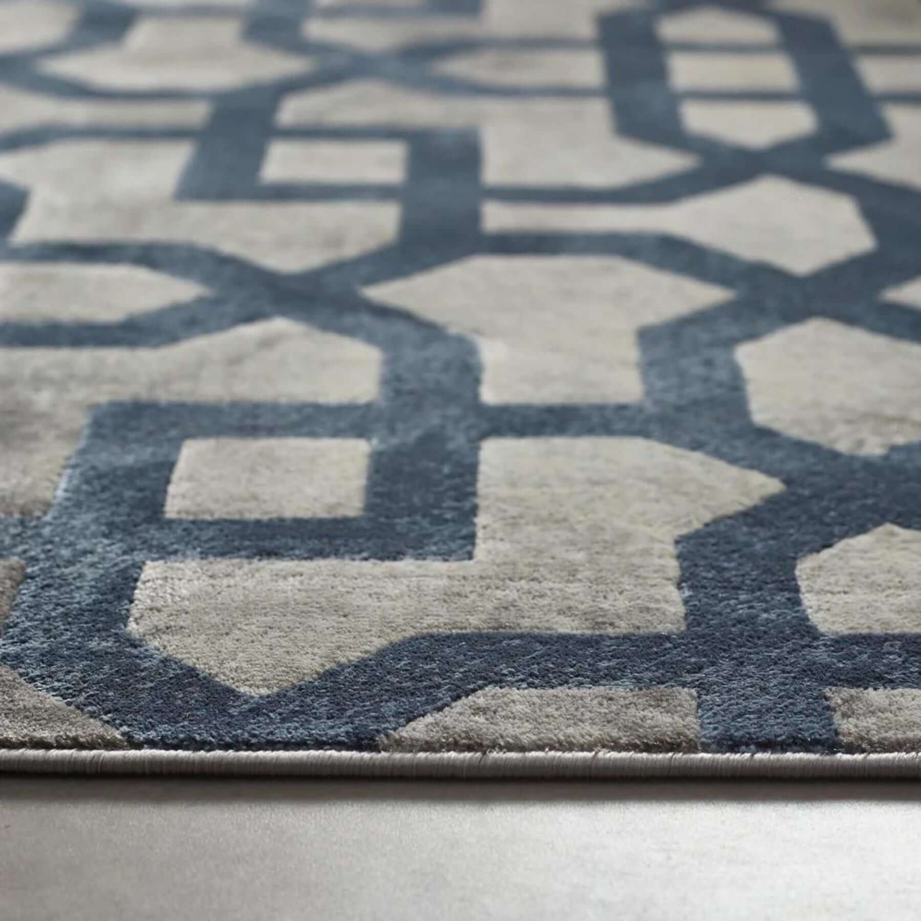 Avanti Navy Moroccan Rug