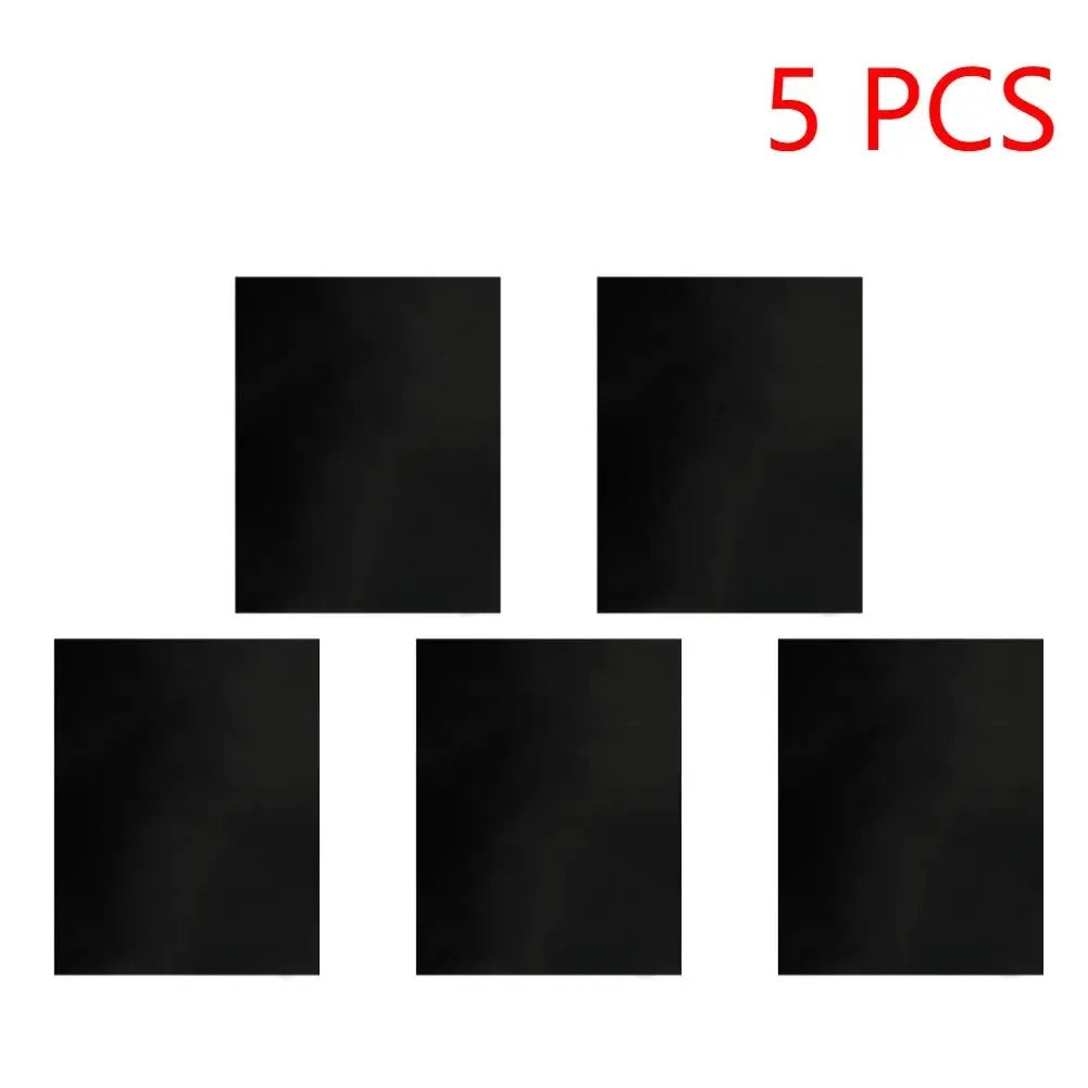 1–20Pcs Non-Stick BBQ Grill Mat – Reusable Heat-Resistant Outdoor Baking Sheet Pad for Barbecue, 40x50cm & 33x40cm