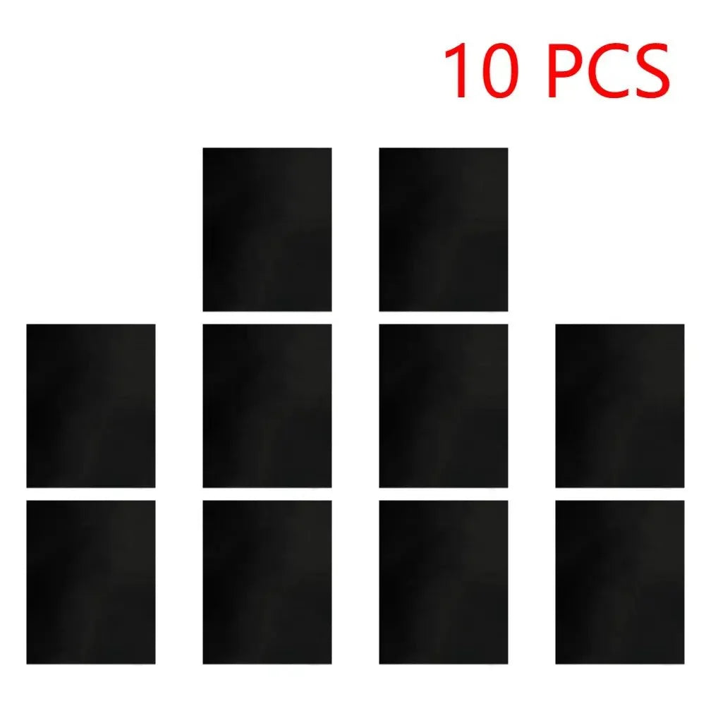 1–20Pcs Non-Stick BBQ Grill Mat – Reusable Heat-Resistant Outdoor Baking Sheet Pad for Barbecue, 40x50cm & 33x40cm