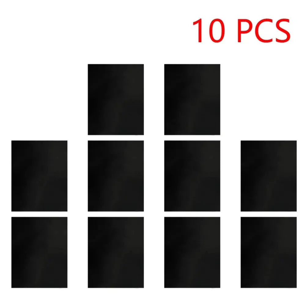 1–20Pcs Non-Stick BBQ Grill Mat – Reusable Heat-Resistant Outdoor Baking Sheet Pad for Barbecue, 40x50cm & 33x40cm