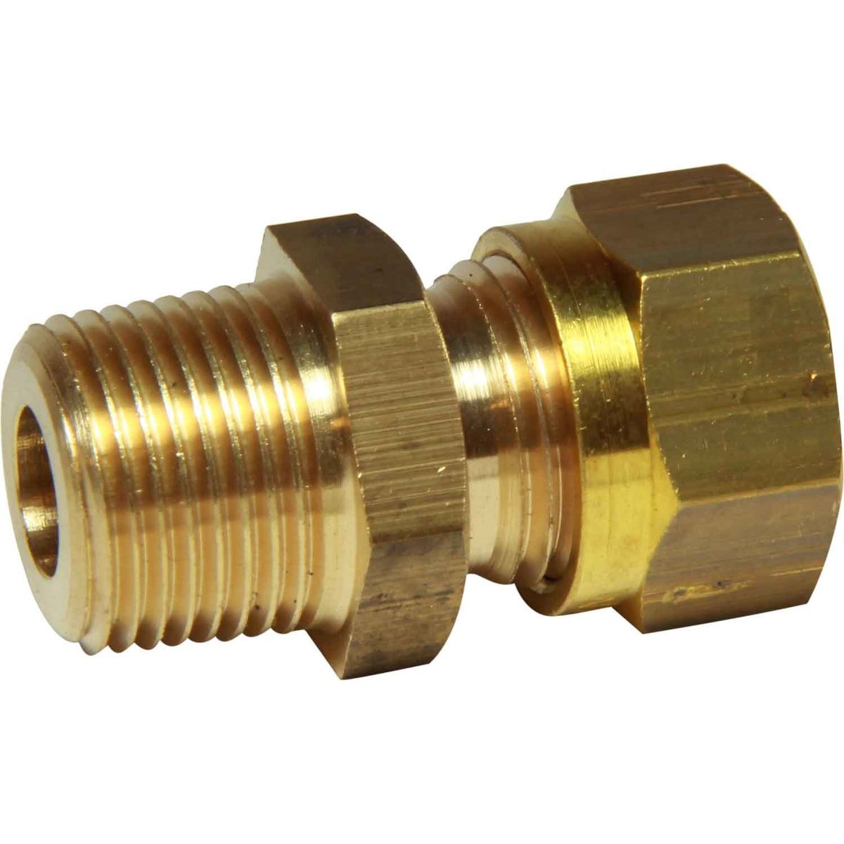 AG Male Compression Coupling (3/8" BSP Taper to 10mm Compression) 1-25290