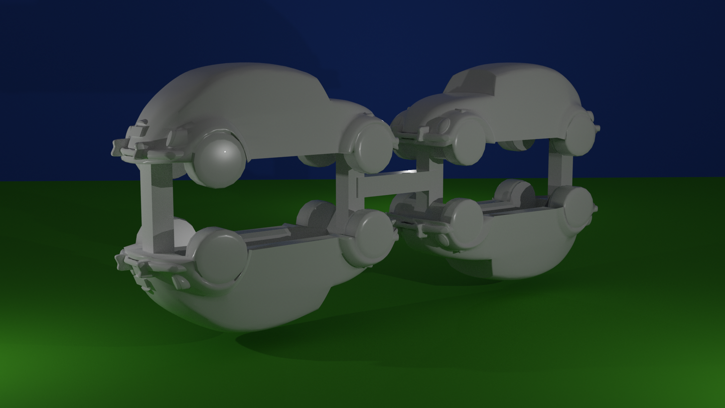 1:350 Civilian Vehicles 1 - Beetles