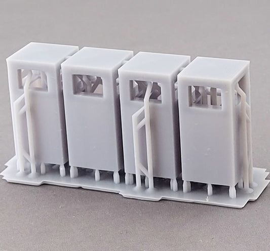 1:35th Trash bins for dioramas