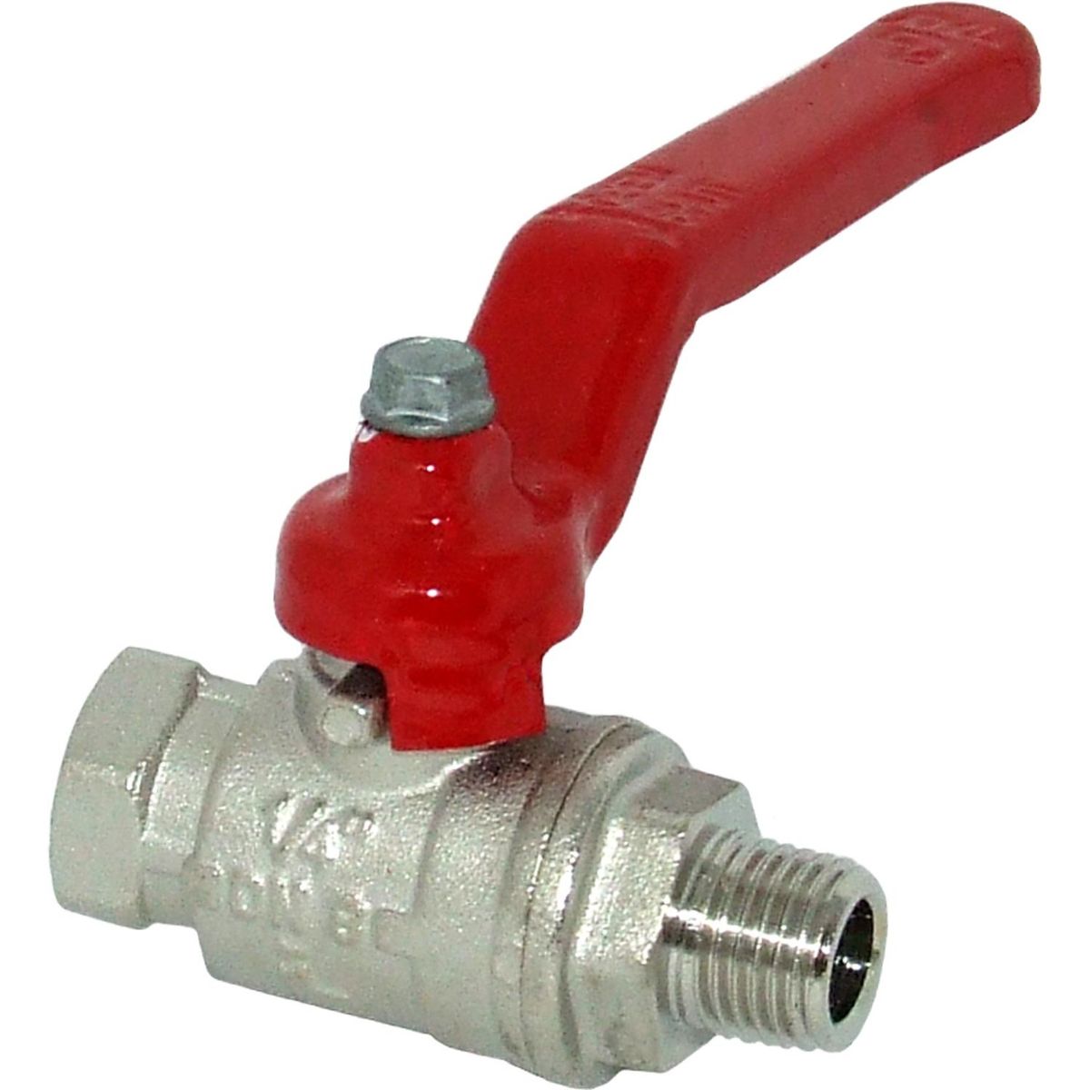 AG Brass Lever Handle Ball Valve (Male-Female / 1" BSP) 1-75130