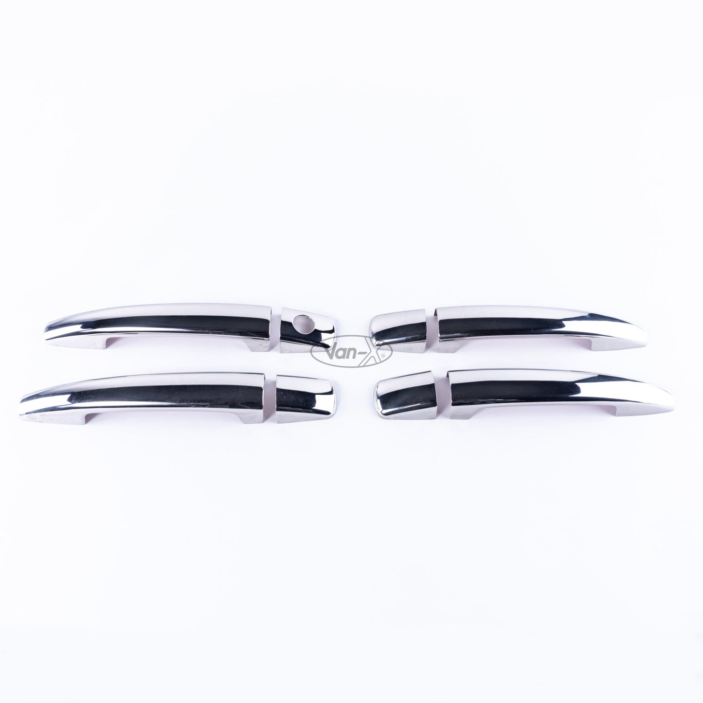 For VW Crafter Exterior Door Handle Covers Mirror Finish Stainless Steel (4PCS) | Van-X