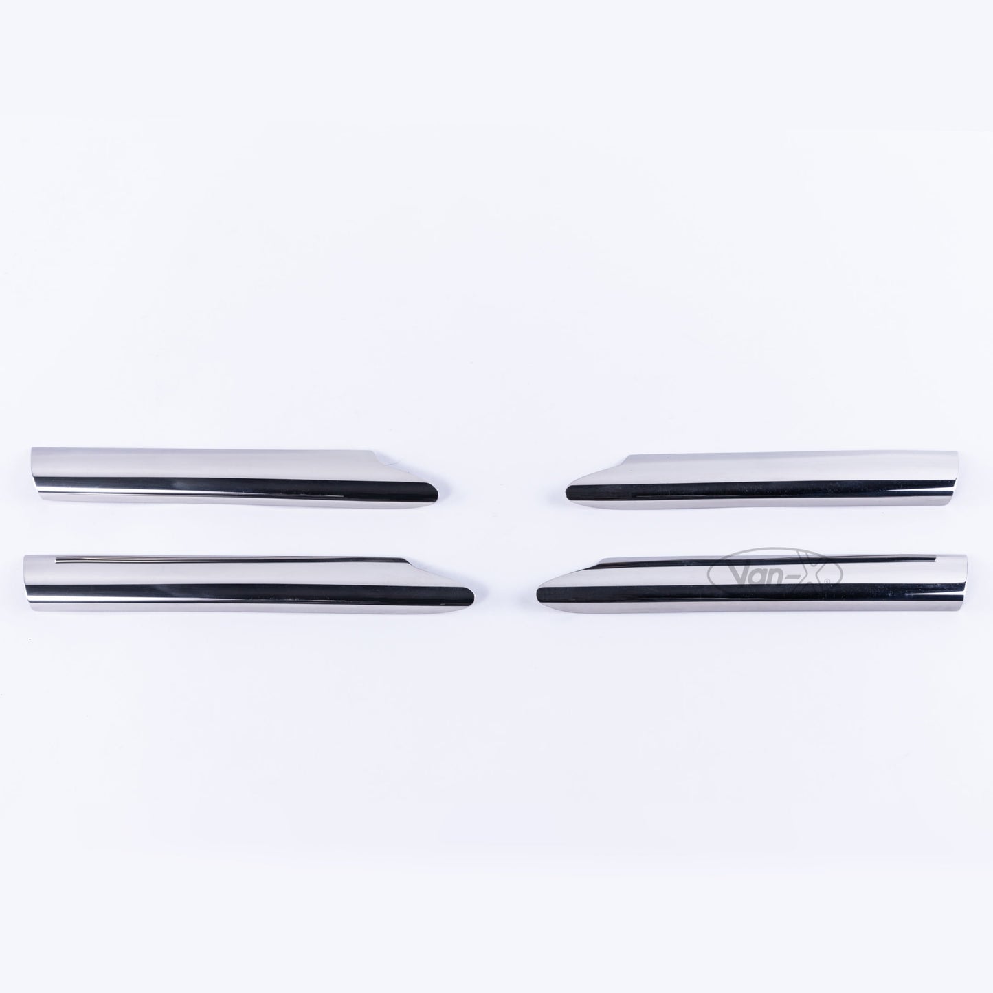 For Man Tgx Stainless Steel Front Fog Light Trims (WITH FOG LIGHTS)