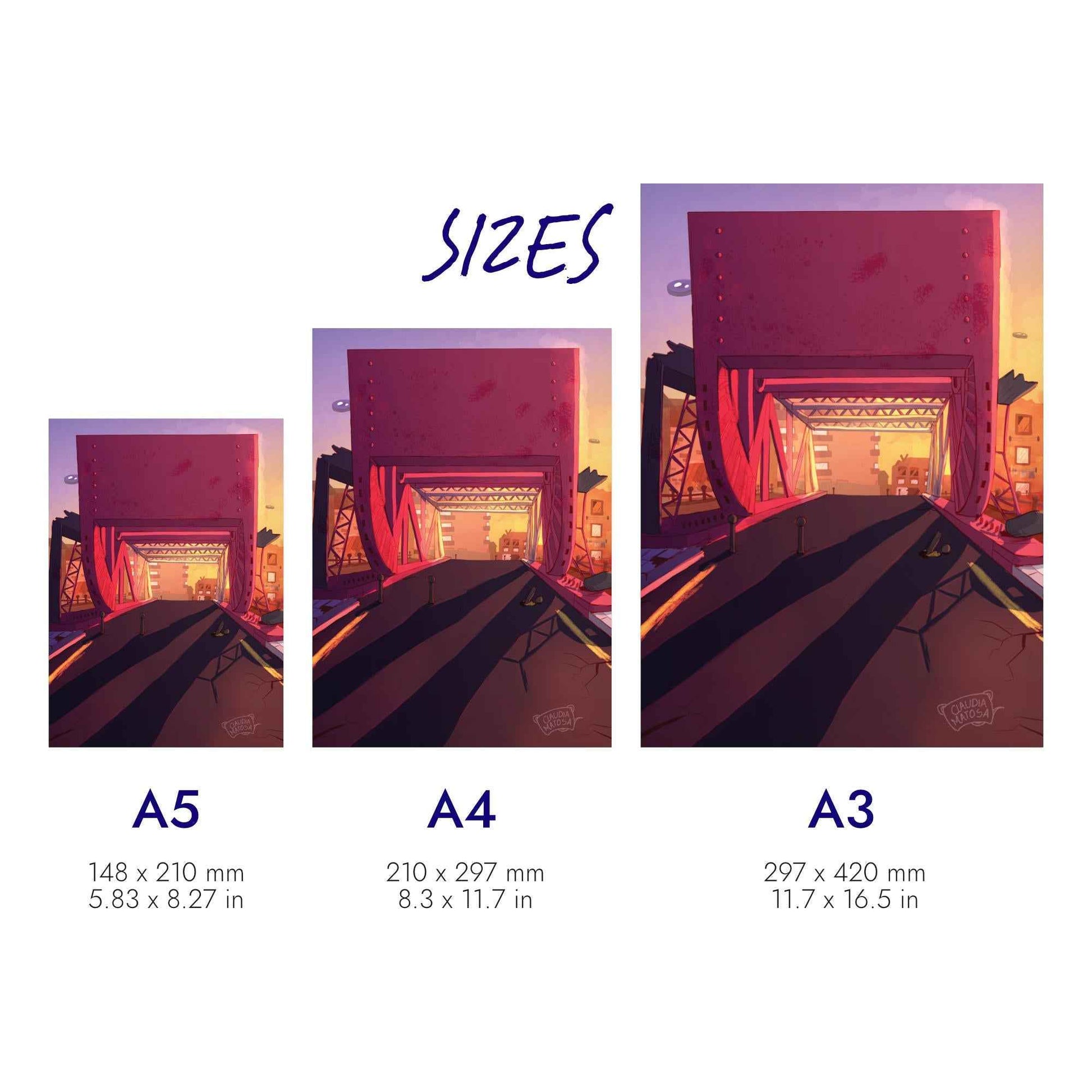 Bascule Bridge Print