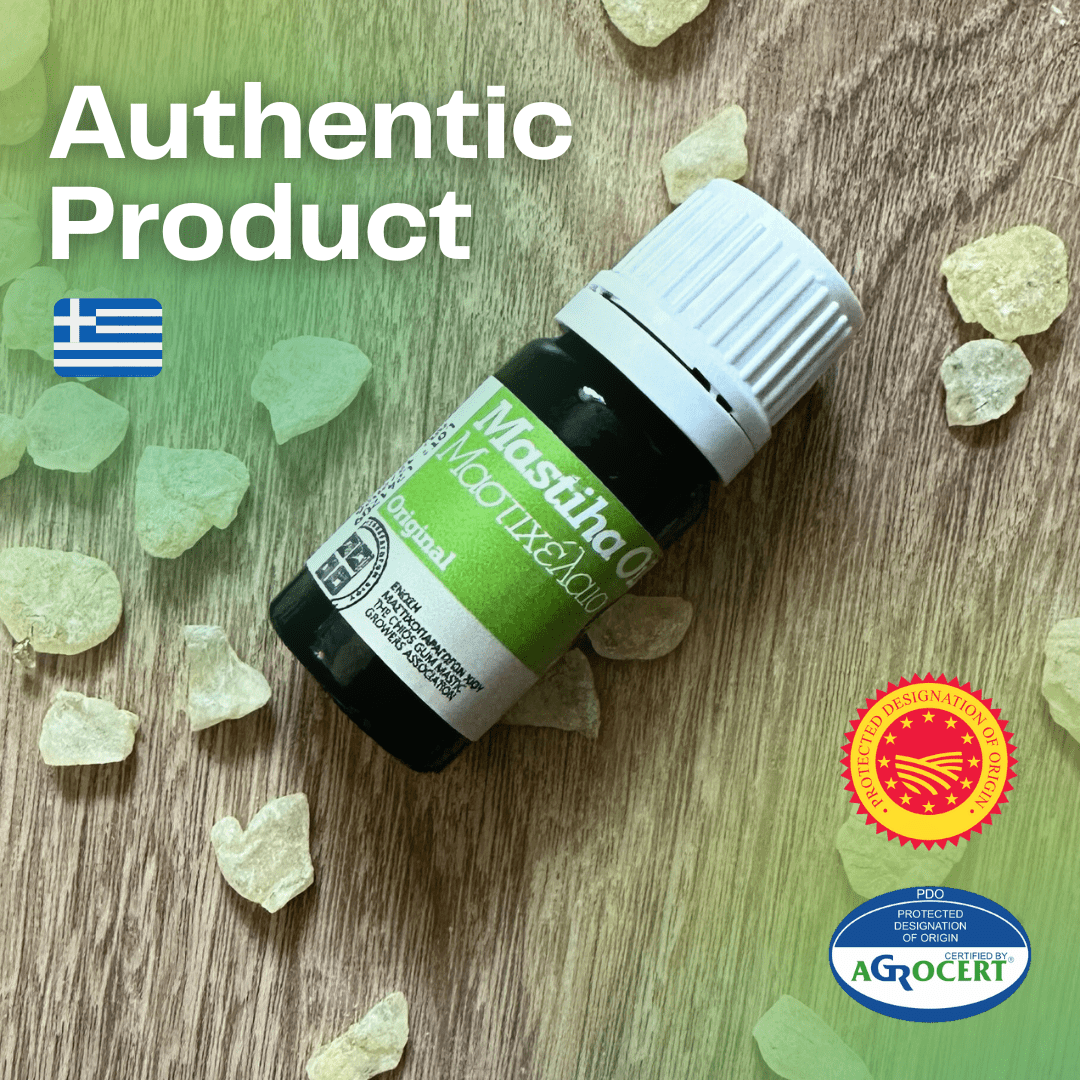 100% Pure Organic Greek Chios Mastic Gum Essential Oil 5 ml | Lab Tested