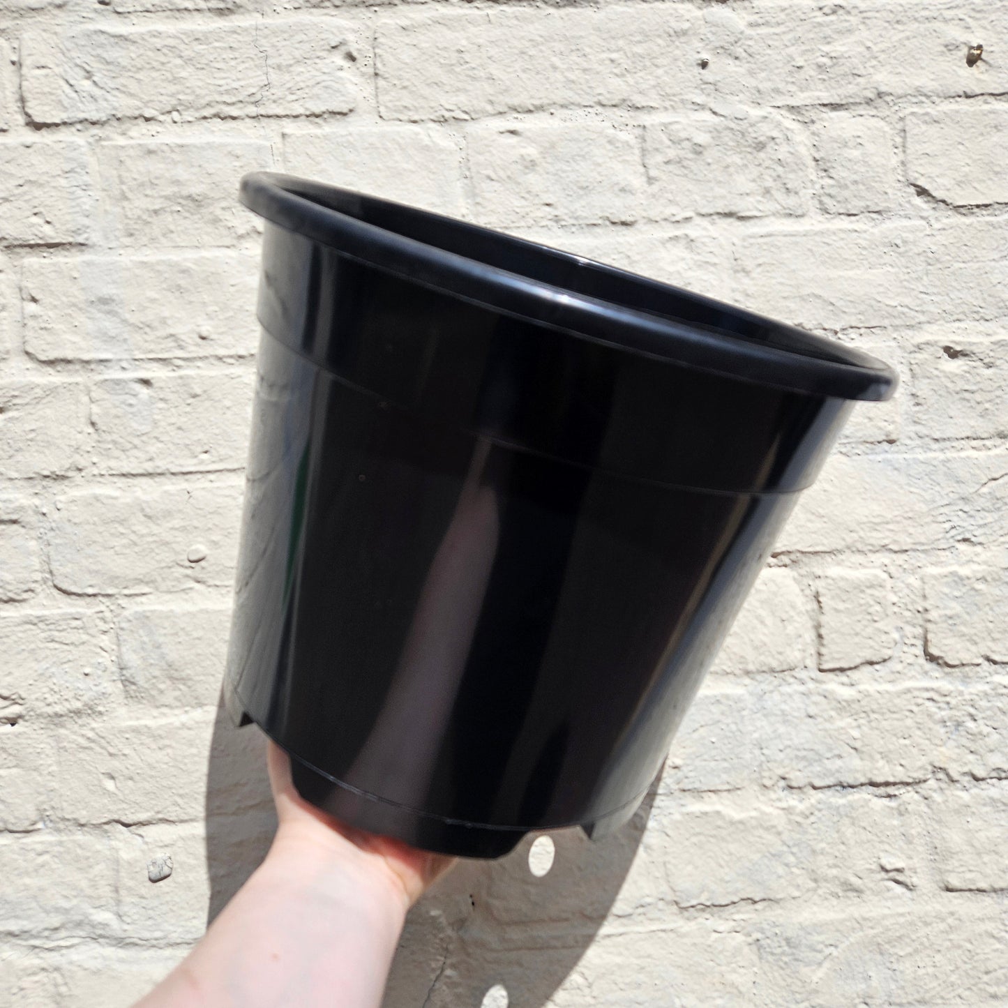 Black Plastic Nursery Pots