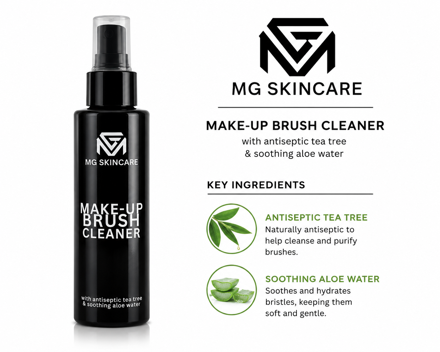 MAKEUP BRUSH CLEANER SPRAY. 150ml