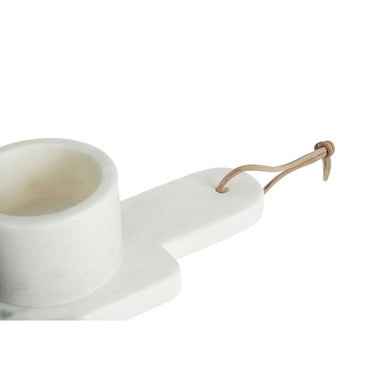 Bulgari Marble Condiment Bowls And Board Set