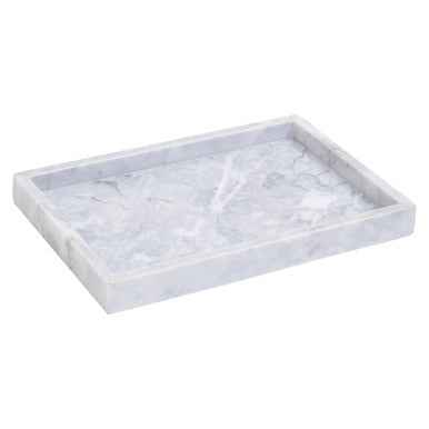 Salerno Grey Marble Tray