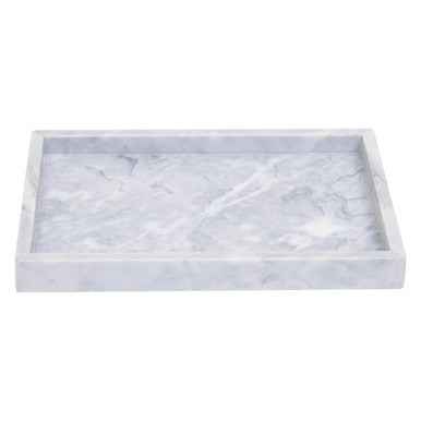 Salerno Grey Marble Tray