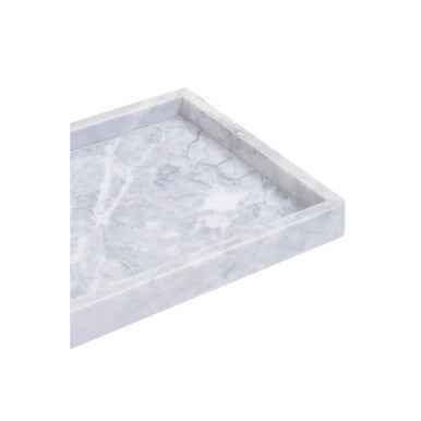 Salerno Grey Marble Tray