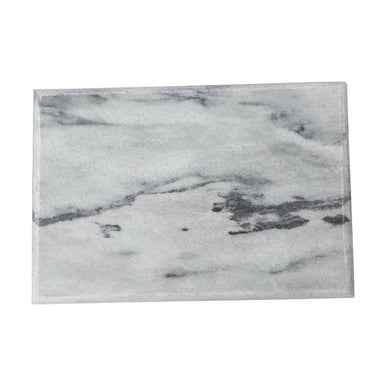 Salerno Chopping and Serving Board in White Marble