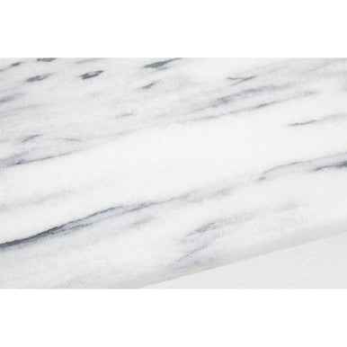 Salerno Chopping and Serving Board in White Marble