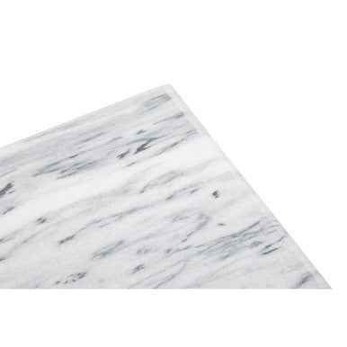 Salerno Chopping and Serving Board in White Marble